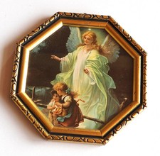 Vintage Schutzengel Bild