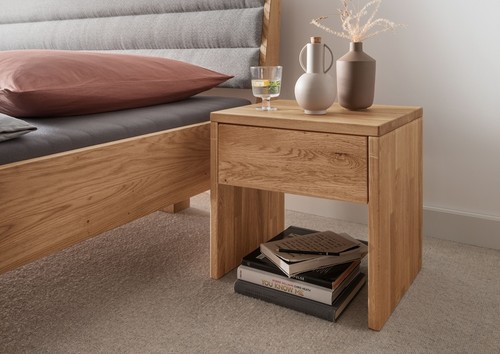 Nachttisch 45x45cm massivholz - 45x45cm,