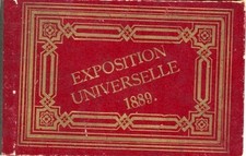 Album mit 10 Lithos Paris. Exposition Universelle Weltausstellung 1889 - 36905