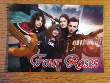 autogramm karte Four Roses