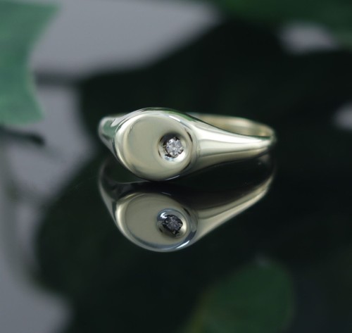 Solitär diamant ring - solitär,
