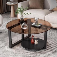 Modern Couchtisch rund Ø80