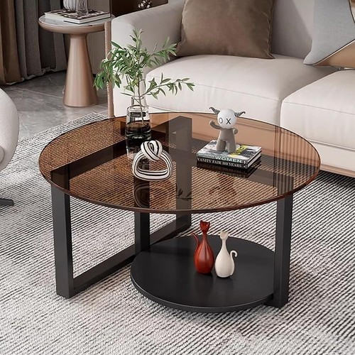 Modern couchtisch rund ø80 - modern,