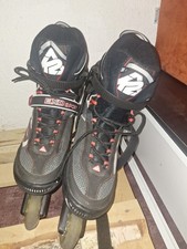 Herren Inline Skates K2 - Schwarz/Rot, EU45  