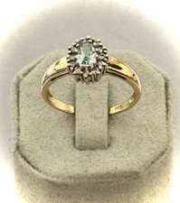 Goldring mit Topas und