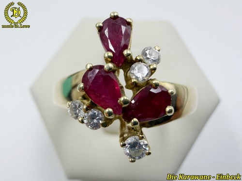Vintage rubin diamant - rubin,