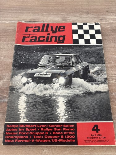 Rallye racing 1968 - racing, austin