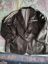 Damen  Blazer, schwarz, Kunstleder  Grösse XL Neuwertig