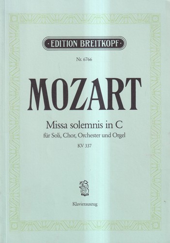 Noten missa solemnis c - solemnis,