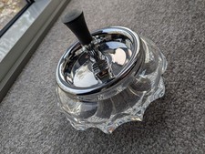 aschenbecher glas kristall