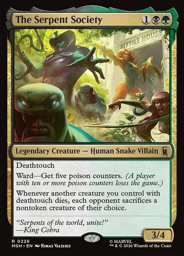 Magic mtg the serpent society - the,