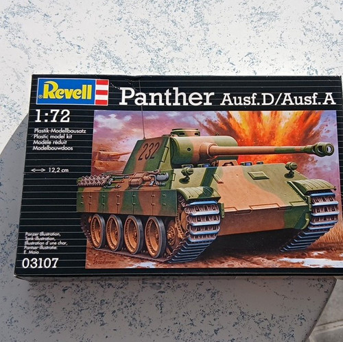 Revell panther ausf a - panther, ausf.d/ausf.a