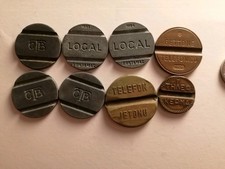 Konvolut alte Telefonmarken