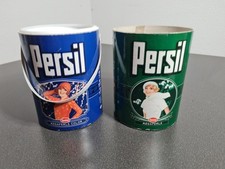 Persil Kartondose Waschmitteleimer Vintage Leer