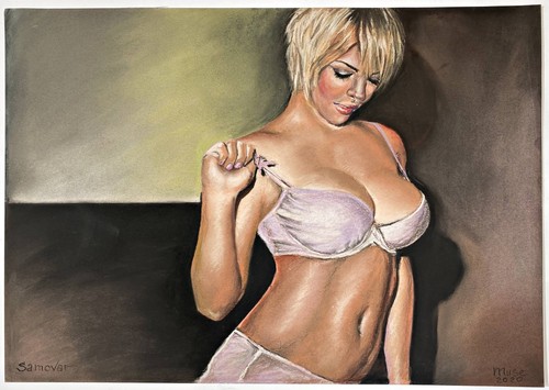 Akt nude naked woman - frau, nue