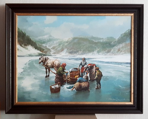 Gemälde landschaft berge - landschaft,