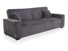 Megasofa DROP BASILIUS BHT 241x88x95 cm grau Bigsofa Couch Riesensofa