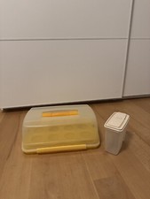 Lock&lock Kuchen Muffin Tragebox Griff Clippverschluss + Extra Aufbewahrungsbox