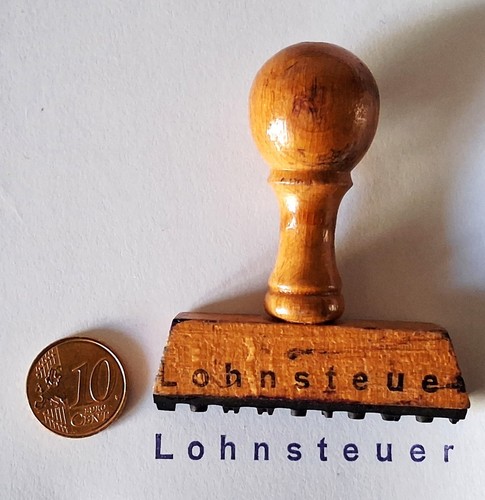 Alter ddr stempel - (s114),