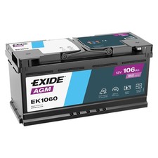 Exide EK1060 AGM-Batterie 12V