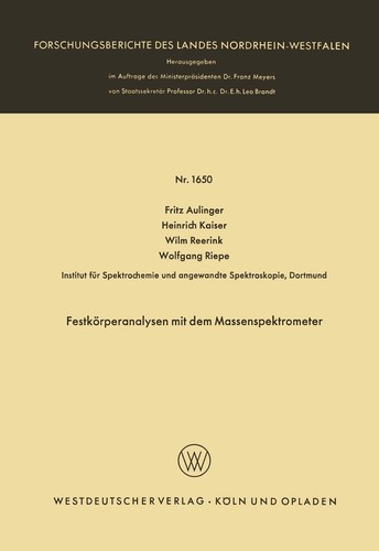 Festkörperanalysen mit dem
