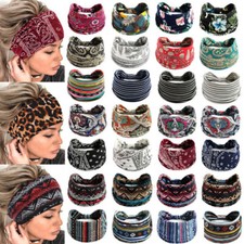 Damen Haarband Stirnband breit