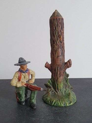 Elastolin lineol cowboy gewehr - elastolin,