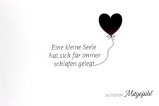 Trauerkarte Kind kleine Seele