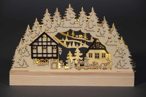 Schwibbogen lichterbogen - schwibbogen, 3d