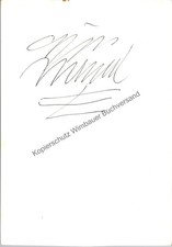 Original Autogramm Christoph Meckel (1935-2020) /// Autograph signiert signed si