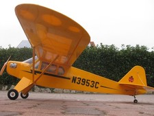 RC 1720mm 1:8 PIPER CUB J3 Balsa Holz Bausatz EP für 4S LiPo 850KV GP 6,5-10cc