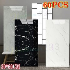 60 Stück Marmoreffekt Fliesen