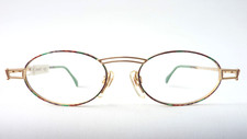 Joop Brillen Brillenfassung Metallgestell Professorbrille kleine ovale Glasform