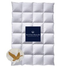 Warme Daunendecke Billerbeck Gold Edition 90% Daunen / 10% Federn 2,5 cm Steg