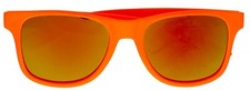 Orange Brille der 80er Jahre