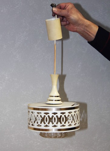 Lampe lampenschirm glas - glas, weiß