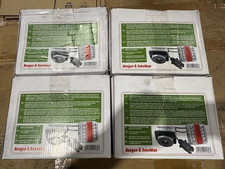 Posten 4 x LED KFZ Auto Anhänger Heckträger Beleuchtung verkabelt Satz