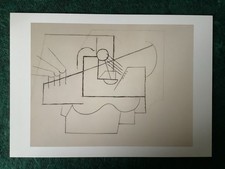 Pablo Picasso "Guitare Sur Une