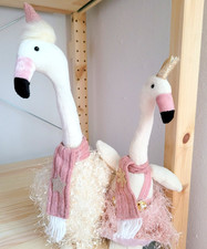 Samt figur flamingo 70 - 2, x
