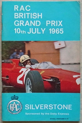 British grand prix - 1965, formel