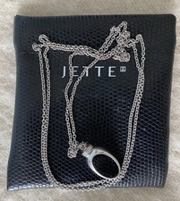 Jette Joop, Kette mit Charmträger (Satellite), 925 Sterlingsilber, Zirkonia