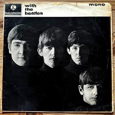 BEATLES - With The Beatles - 1963 - UK 1st press - Parlophone PMC 1206 mono