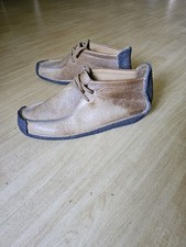 Clarks Wallabees Herren Schuhe Halbschuhe Boots Gr.44 Echtleder 
