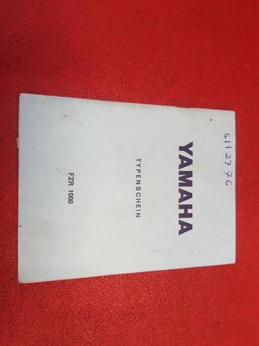 Yamaha fzr1000 rahmen - yamaha,