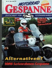 Zeitschrift Motorrad-Gespanne #44 1998 BMW Serienrahmen Gespanne