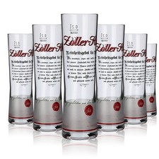 6x Zoller Hof Glas 0,2l