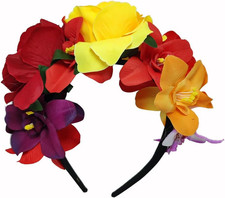 Halloween Rose Blume Krone