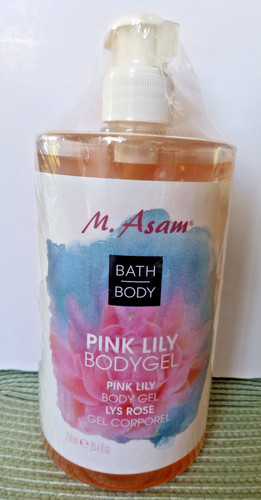 Asam bath body pink lily - &,