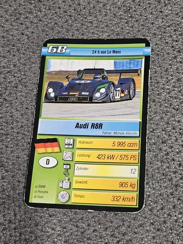 Audi r8r einzelkarte - -,