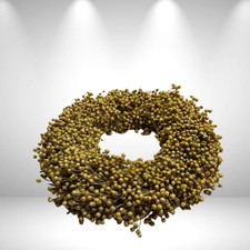 Flachs-Dekokranz Ø 28 cm –